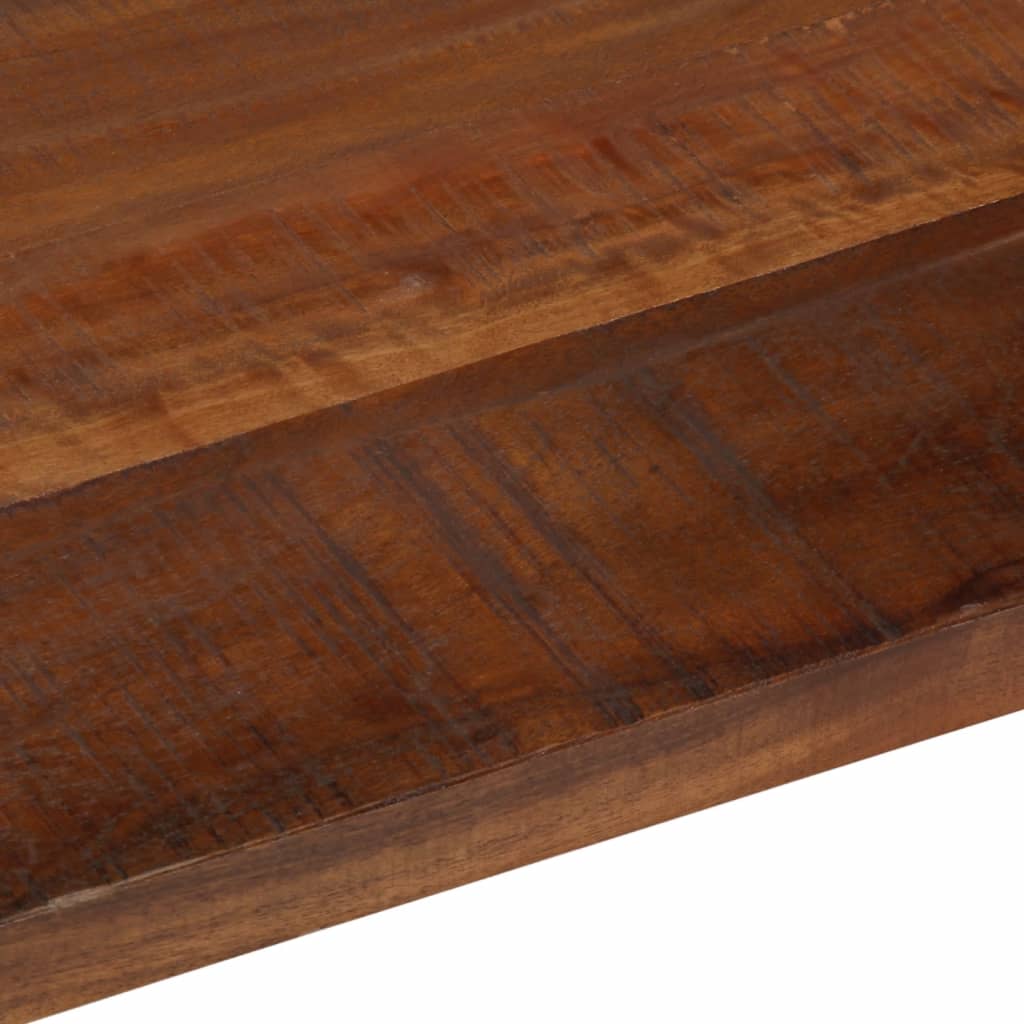 Dessus de table 140x50x2,5cm rectangulaire bois massif récupéré - XIOS