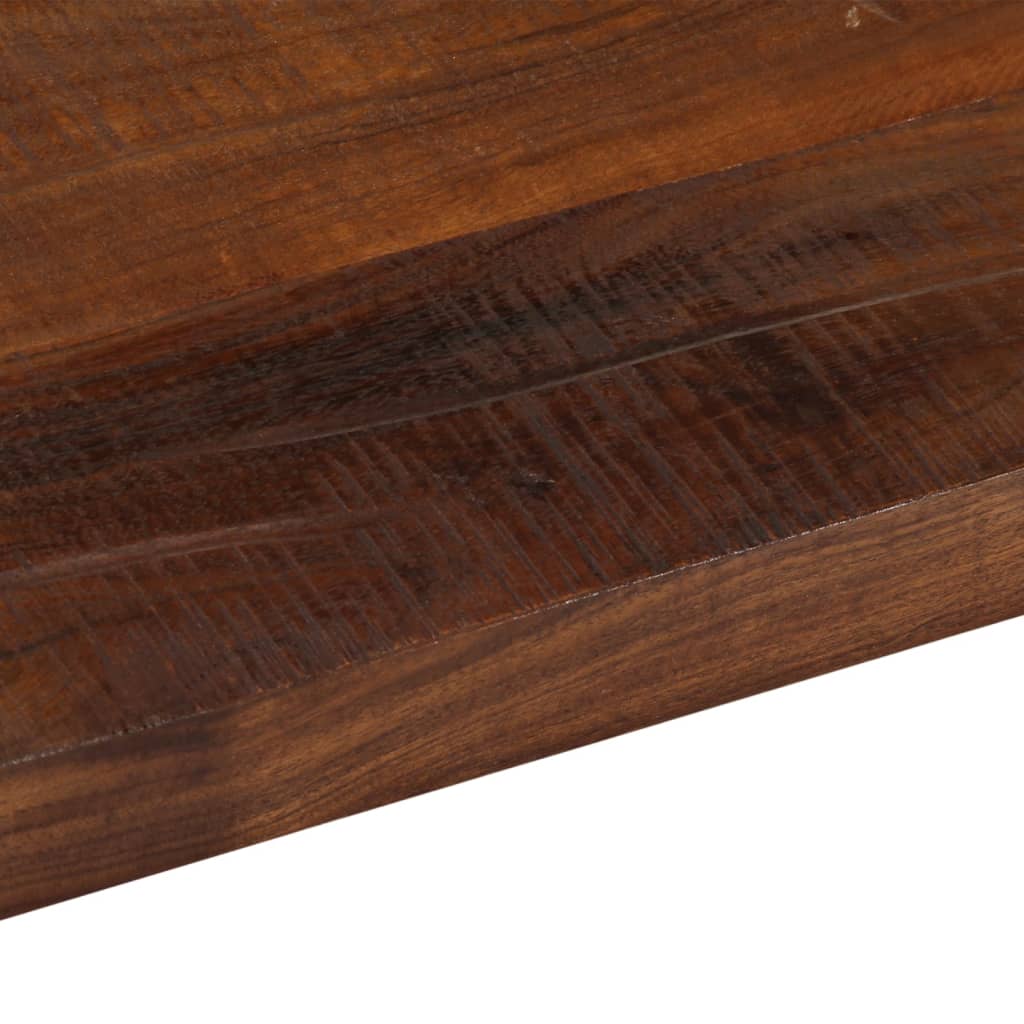 Dessus de table 80x60x2,5cm rectangulaire bois massif récupéré - XIOS