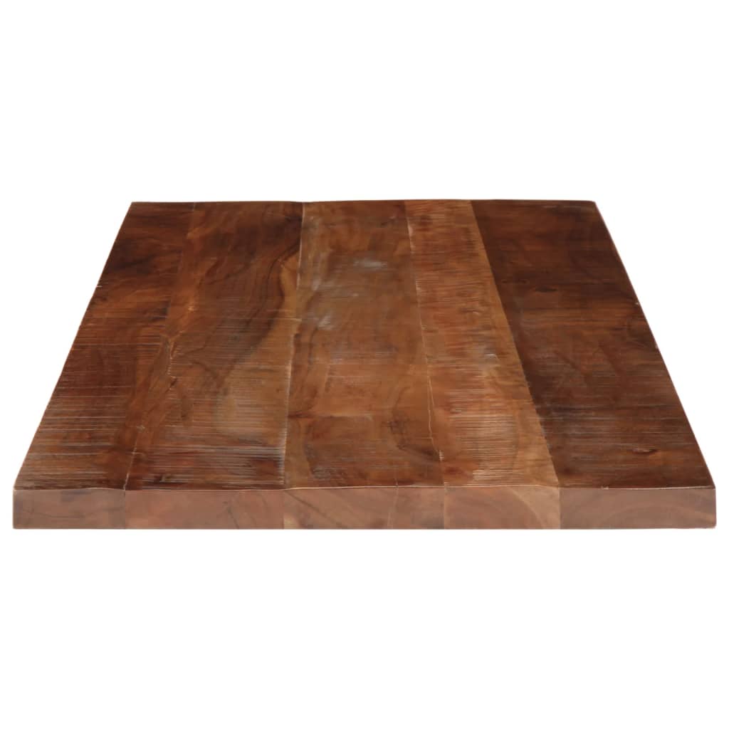 Dessus de table 140x60x2,5cm rectangulaire bois massif récupéré - XIOS