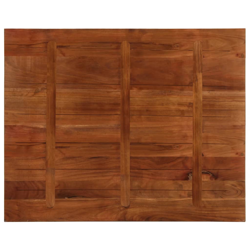 Dessus de table 110x80x2,5cm rectangulaire bois massif récupéré - XIOS