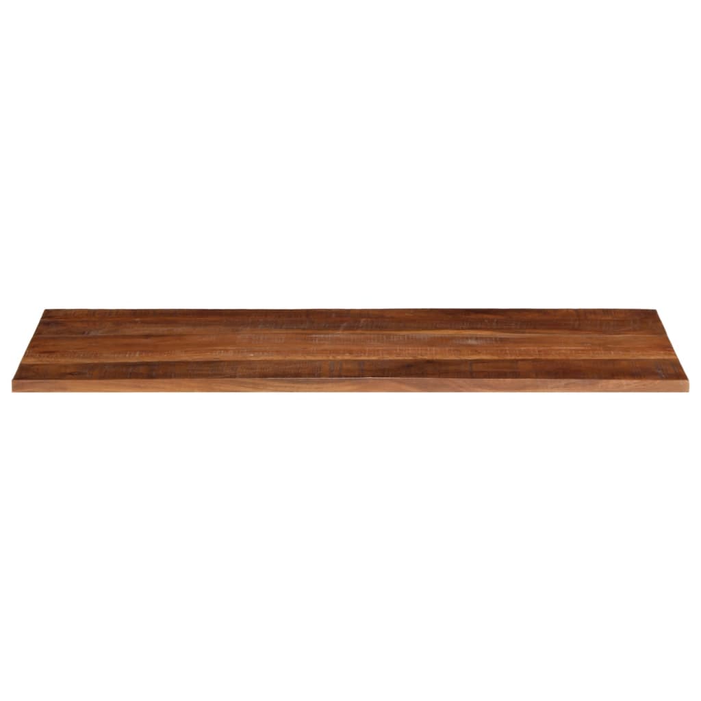 Dessus de table 140x50x3,8cm rectangulaire bois massif récupéré - XIOS