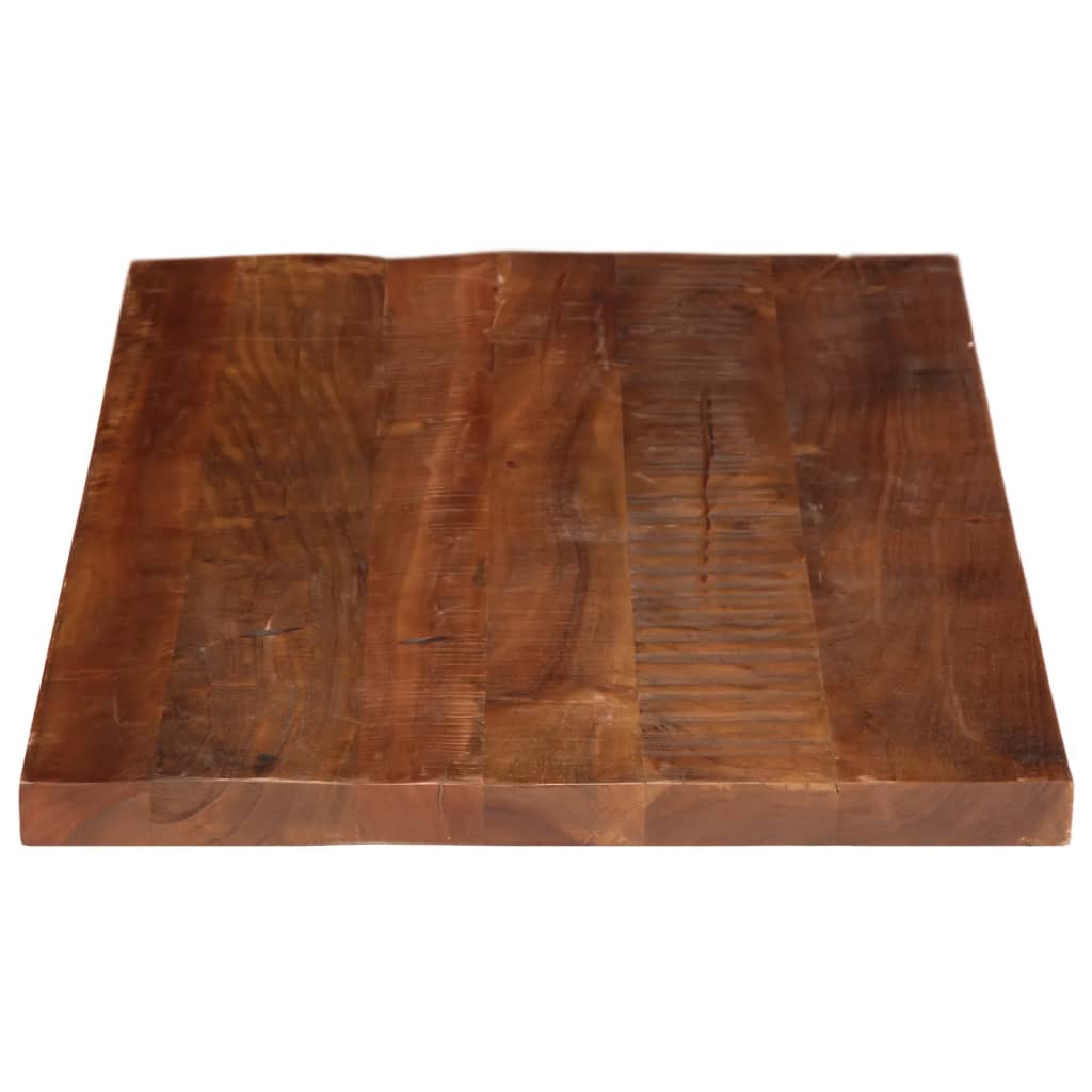 Dessus de table 120x60x3,8cm rectangulaire bois massif récupéré - XIOS