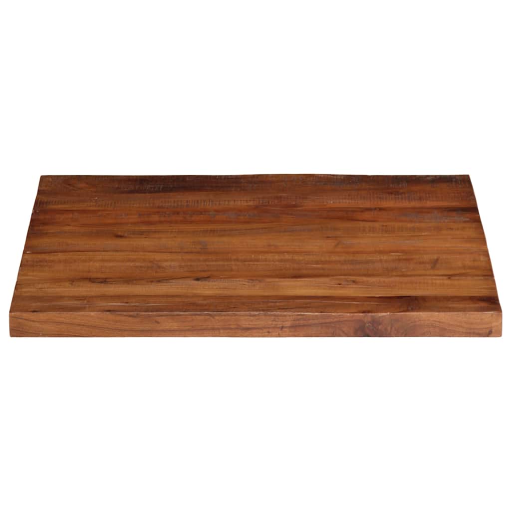 Dessus de table 90x90x3,8 cm carré bois massif de récupération - XIOS
