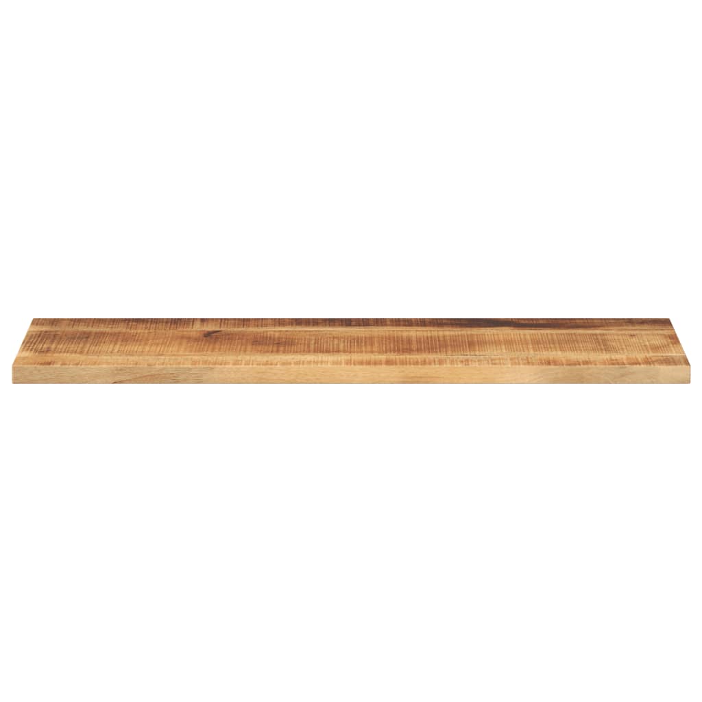 Dessus de table rectangulaire bois massif de manguier brut - XIOS