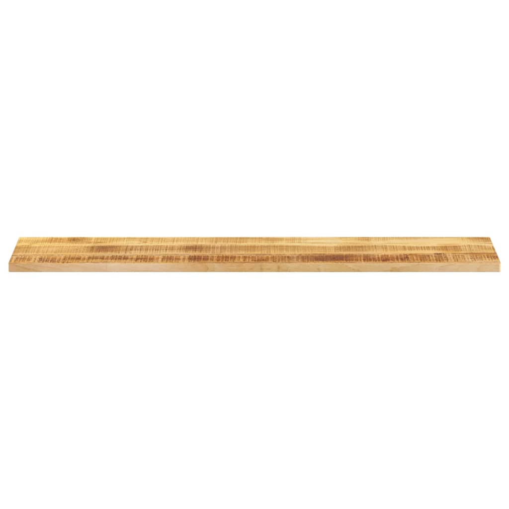 Dessus de table rectangulaire bois massif de manguier brut - XIOS