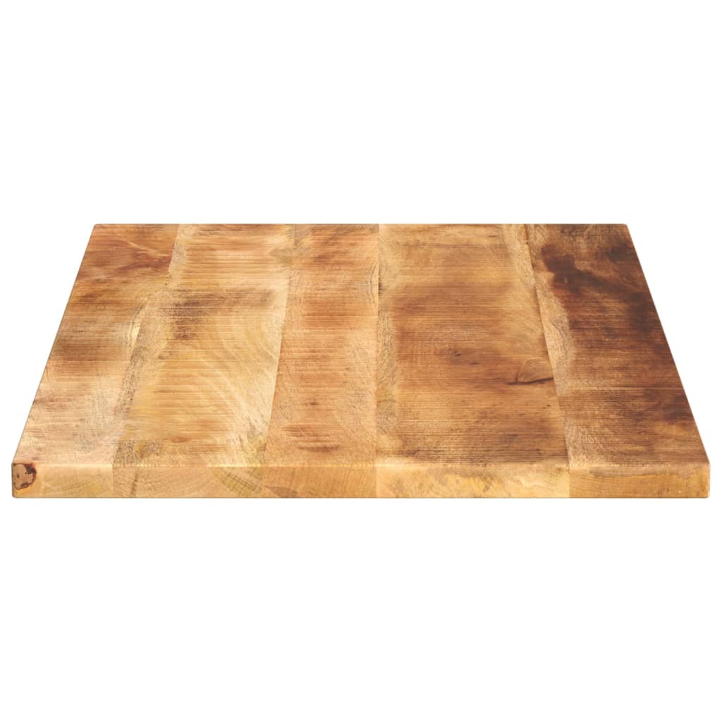 Dessus de table rectangulaire bois massif de manguier brut - XIOS