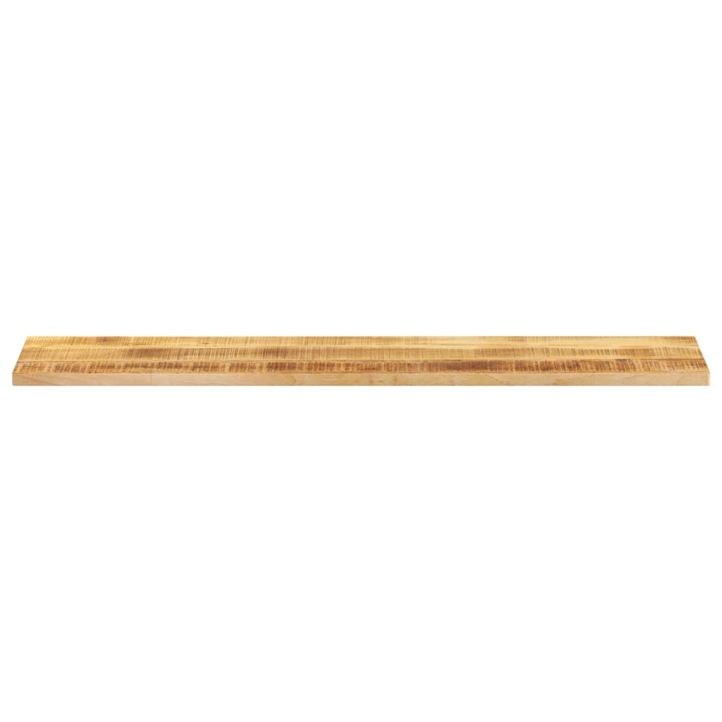 Dessus de table rectangulaire bois massif de manguier brut - XIOS