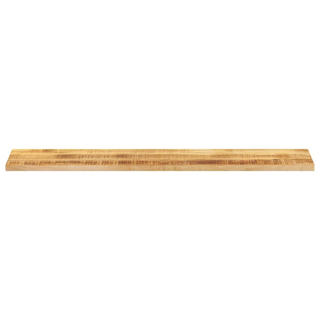 Dessus de table rectangulaire bois massif de manguier brut - XIOS