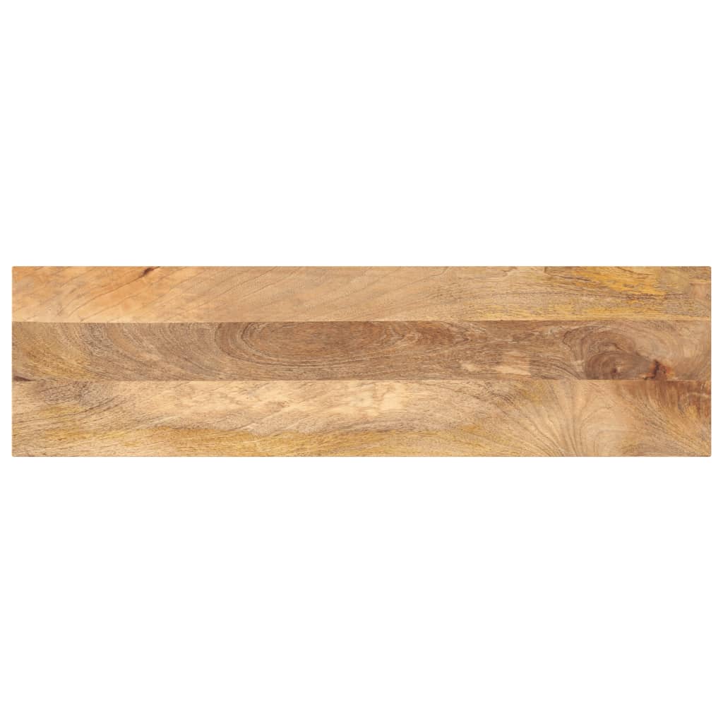 Dessus de table 100x20x2,5cm rectangulaire bois massif manguier - XIOS