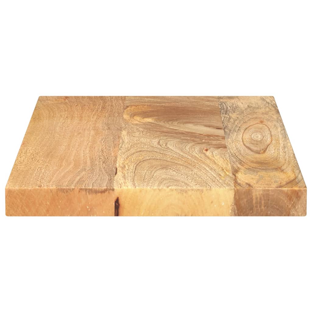 Dessus de table 60x30x2,5 cm rectangulaire bois massif manguier - XIOS