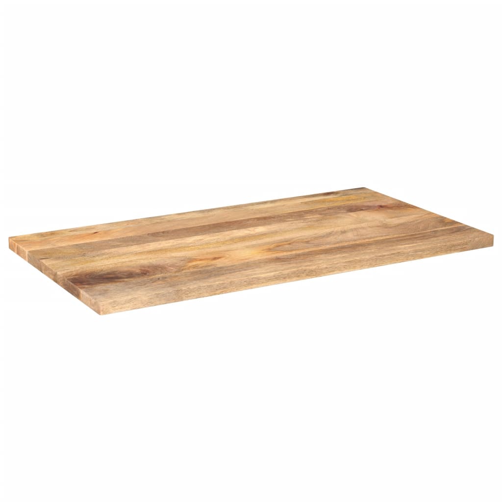 Dessus de table 100x50x2,5cm rectangulaire bois massif manguier Plateaux de table vidaXL