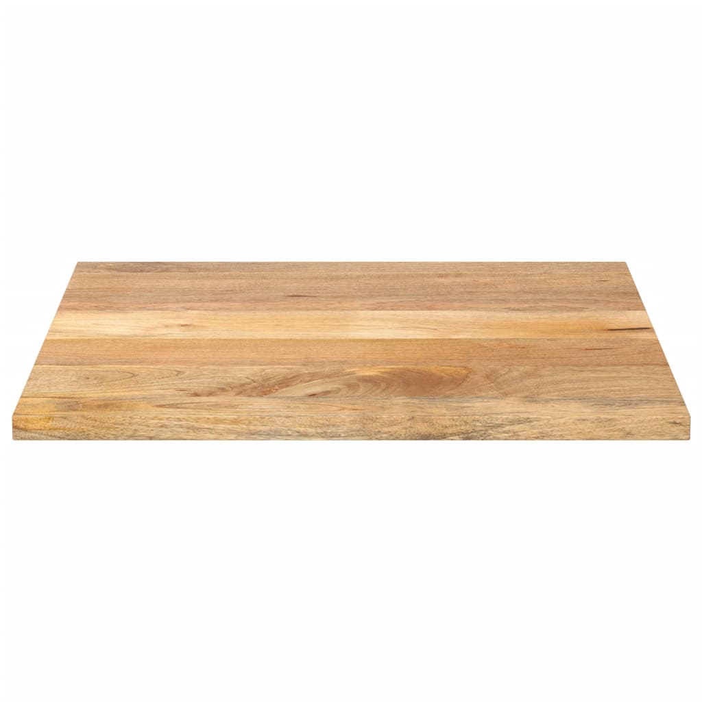Dessus de table 80x80x2,5 cm carré bois massif de manguier - XIOS