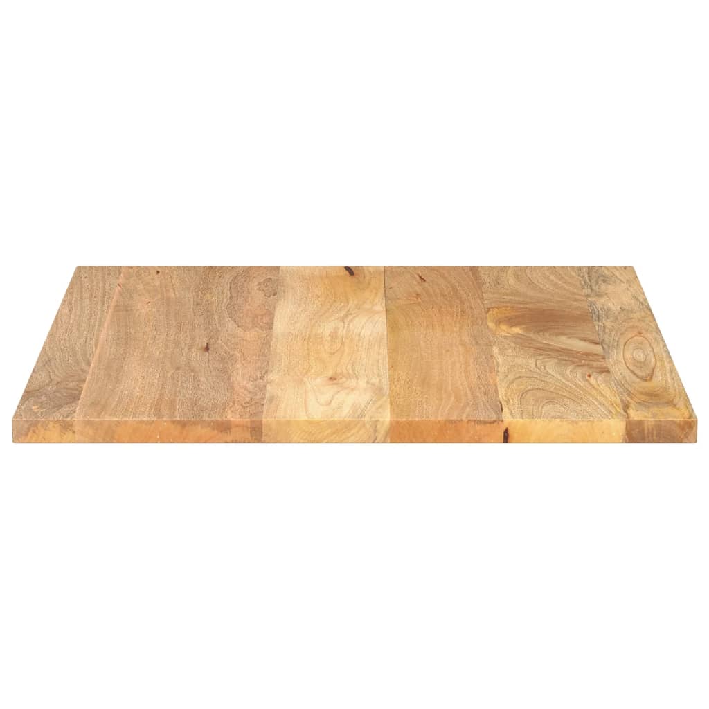 Dessus de table 80x80x2,5 cm carré bois massif de manguier - XIOS