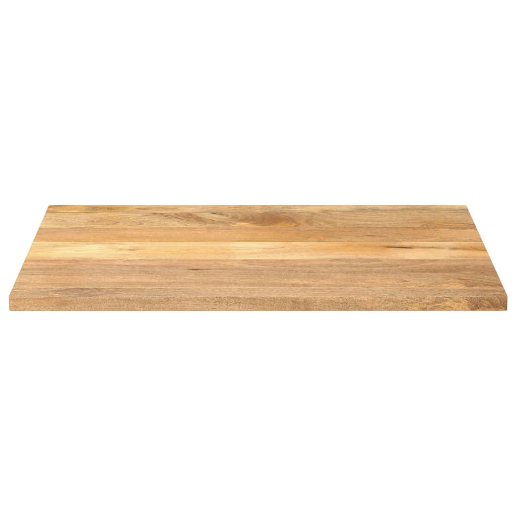 Dessus de table 90x80x2,5 cm rectangulaire bois massif manguier - XIOS