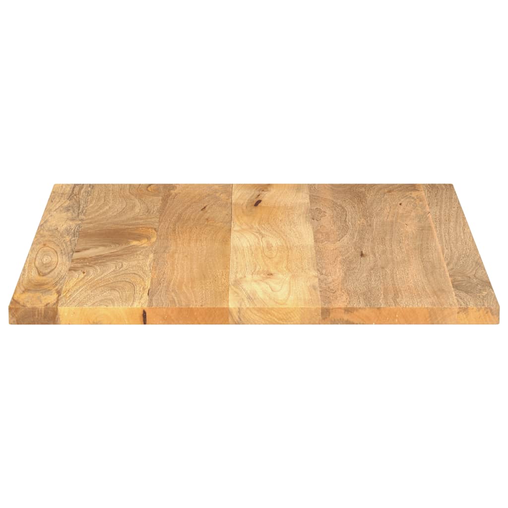 Dessus de table 90x80x2,5 cm rectangulaire bois massif manguier - XIOS