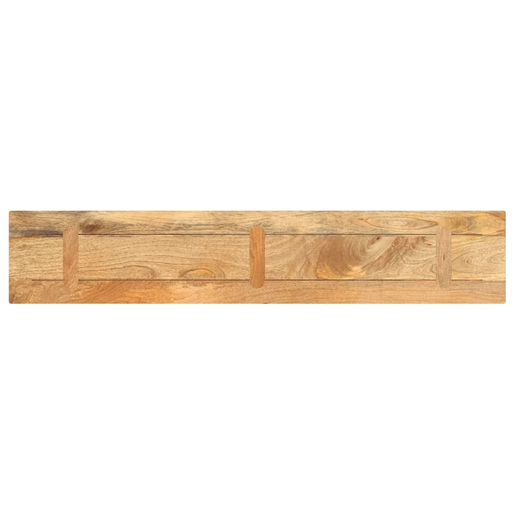 Dessus de table 140x30x3,8cm rectangulaire bois massif manguier - XIOS