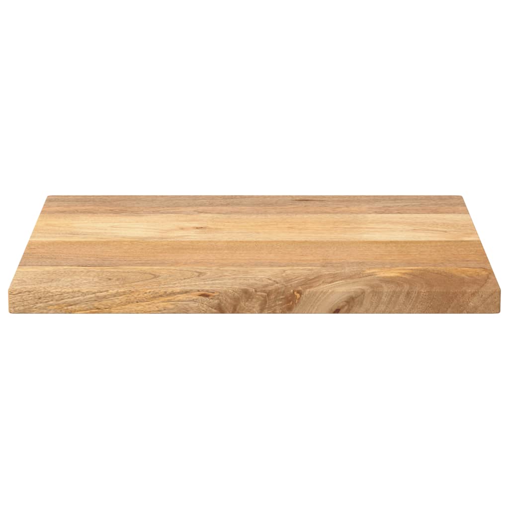 Dessus de table 60x50x3,8 cm rectangulaire bois massif manguier - XIOS