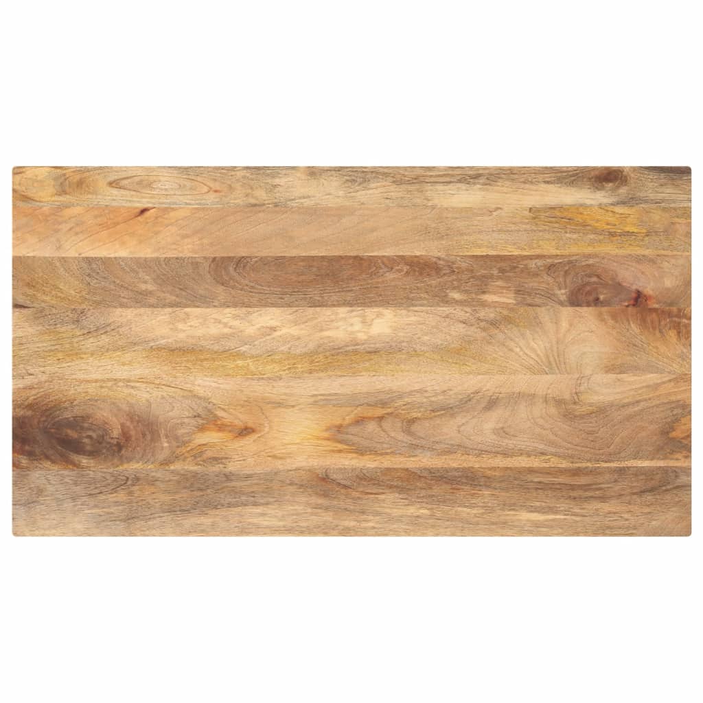 Dessus de table 110x50x3,8cm rectangulaire bois massif manguier - XIOS