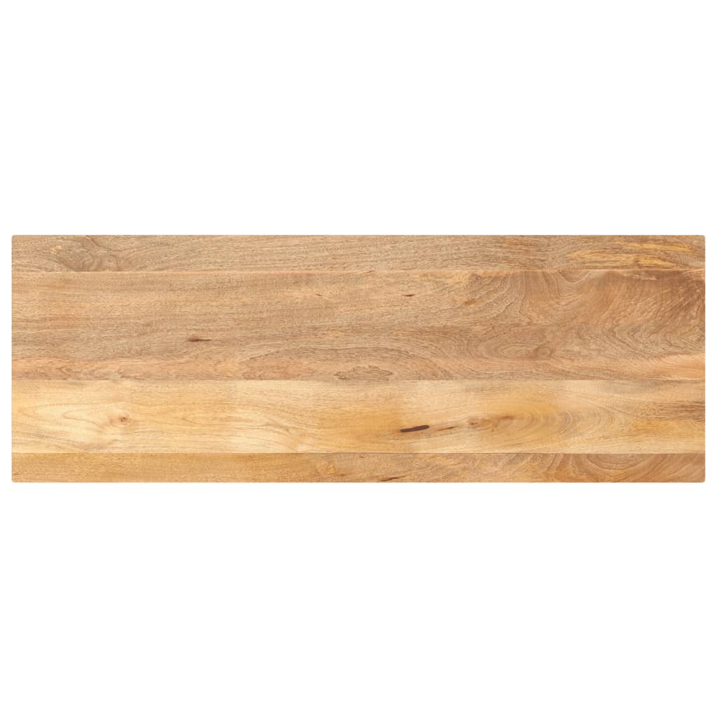 Dessus de table 140x50x3,8cm rectangulaire bois massif manguier Plateaux de table vidaXL