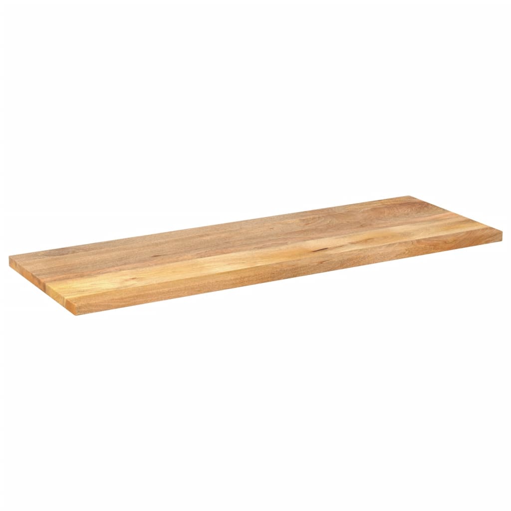 Dessus de table 140x50x3,8cm rectangulaire bois massif manguier Plateaux de table vidaXL
