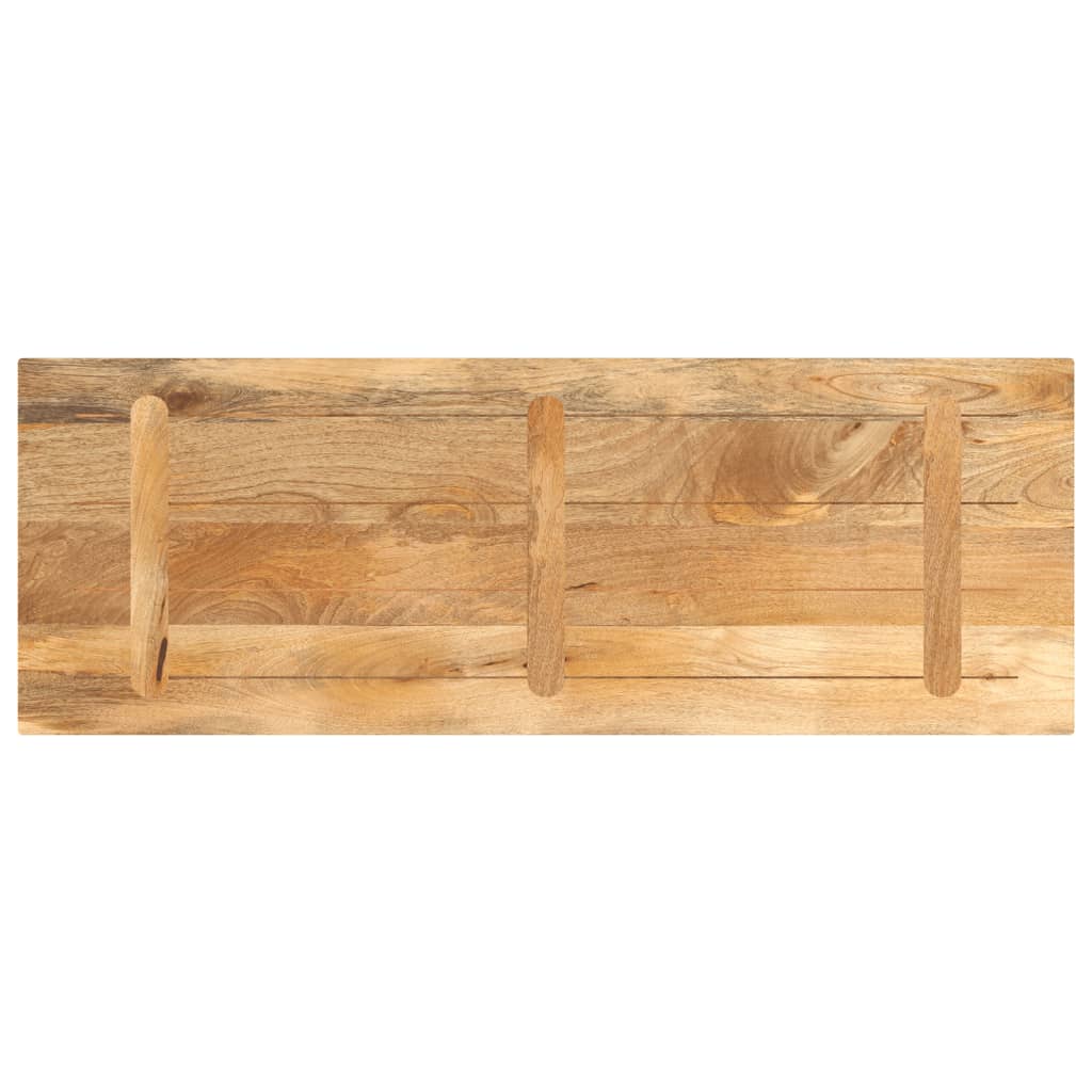 Dessus de table 140x50x3,8cm rectangulaire bois massif manguier Plateaux de table vidaXL