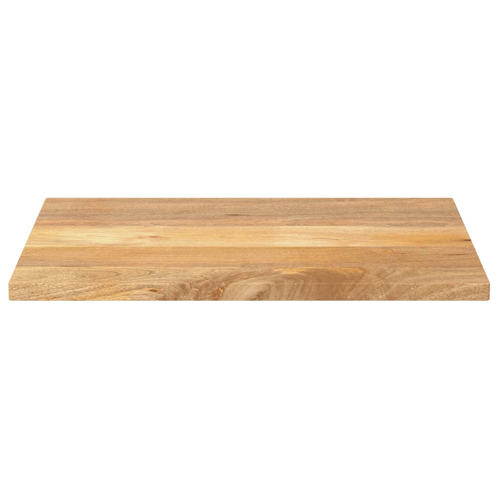 Dessus de table 80x60x3,8 cm rectangulaire bois massif manguier - XIOS