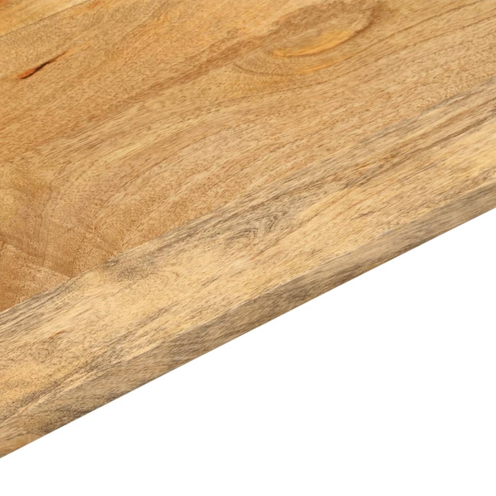 Dessus de table 80x70x3,8 cm rectangulaire bois massif manguier Plateaux de table vidaXL