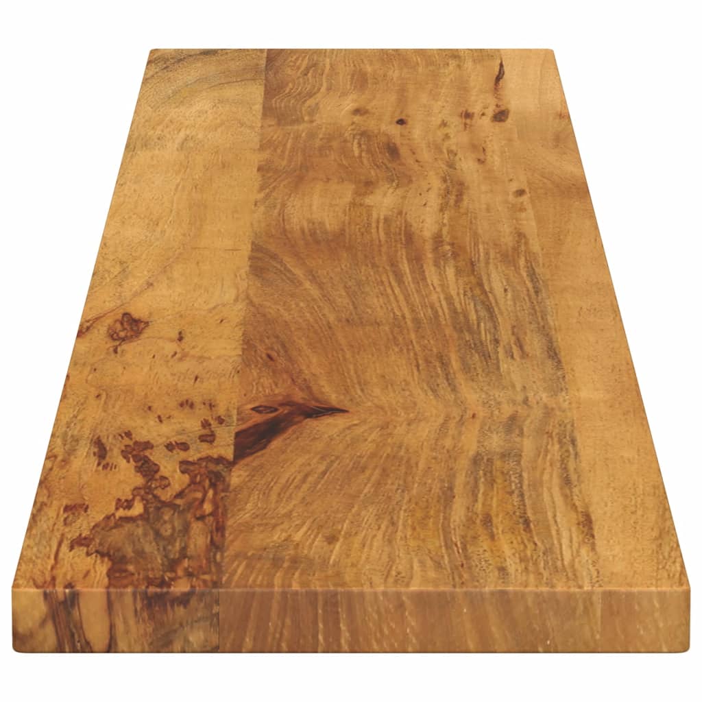 Dessus de table 140x20x2,5cm rectangulaire bois massif manguier - XIOS