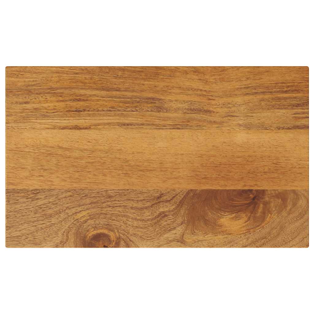 Dessus de table 40x30x2,5 cm rectangulaire bois massif manguier - XIOS