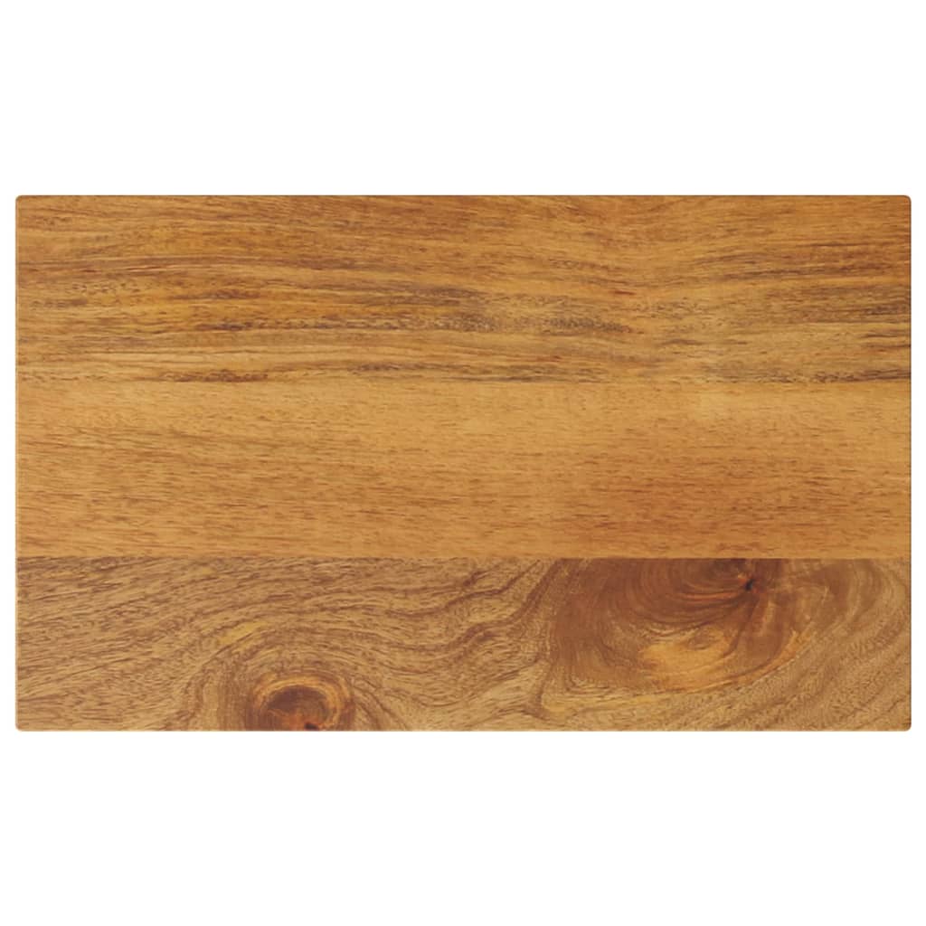 Dessus de table 60x30x2,5 cm rectangulaire bois massif manguier - XIOS