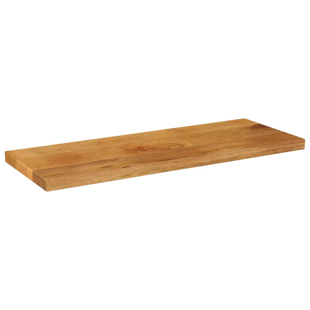 Dessus de table 70x30x2,5 cm rectangulaire bois massif manguier - XIOS