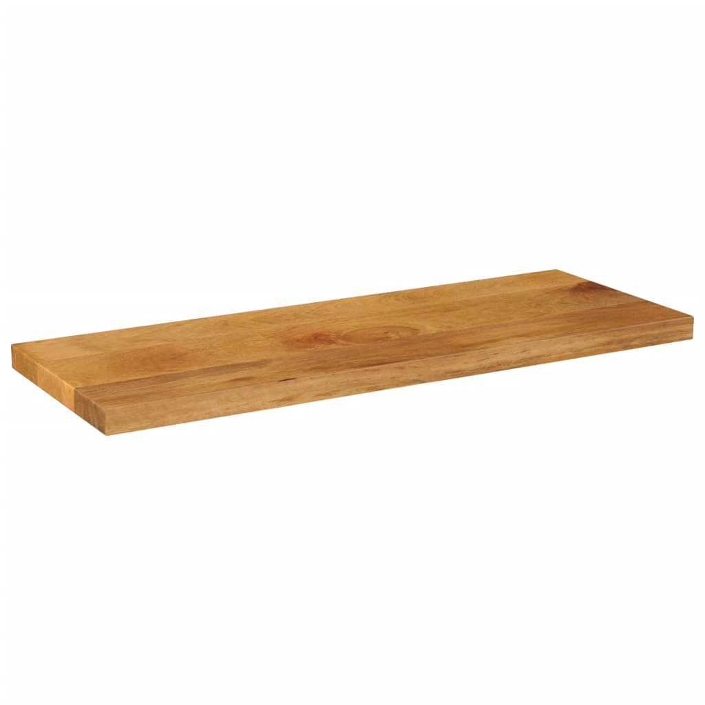 Dessus de table 80x40x2,5 cm rectangulaire bois massif manguier - XIOS