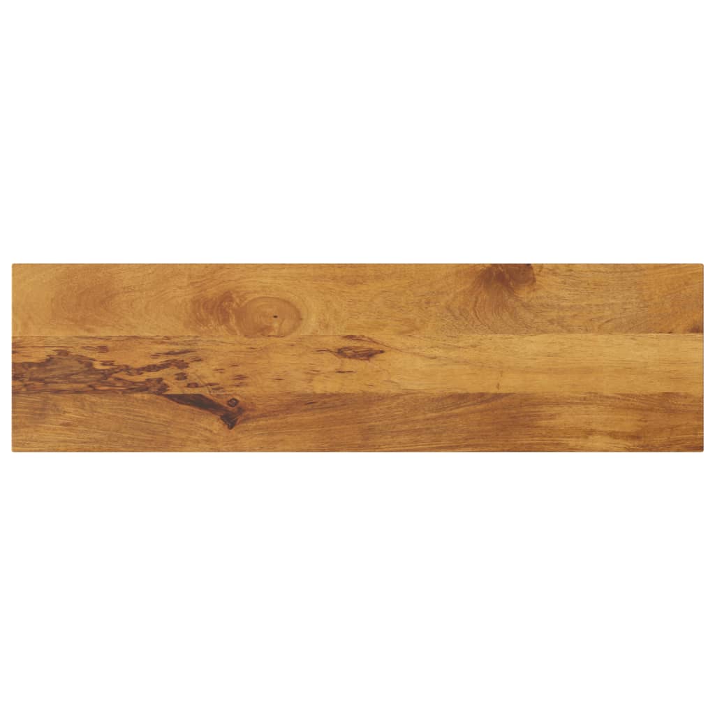 Dessus de table 120x40x2,5cm rectangulaire bois massif manguier - XIOS