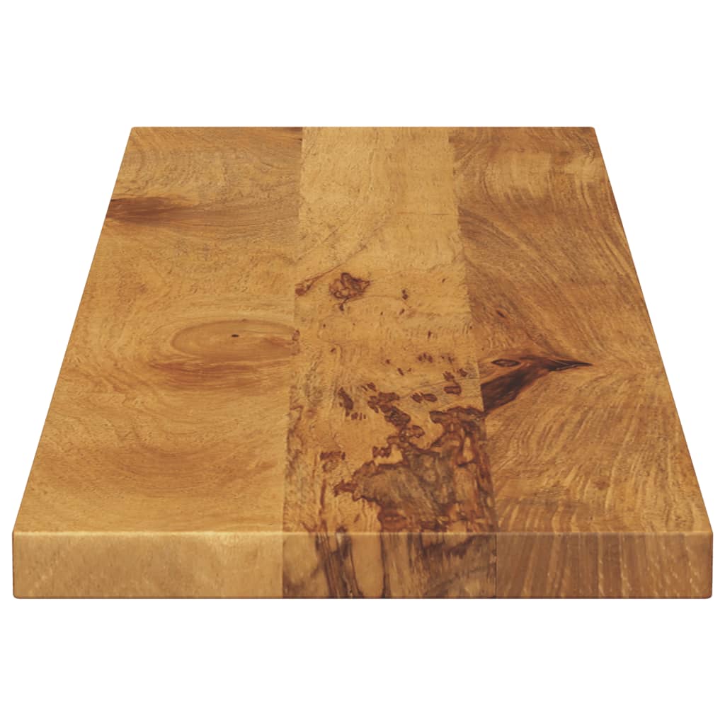 Dessus de table 120x40x2,5cm rectangulaire bois massif manguier - XIOS