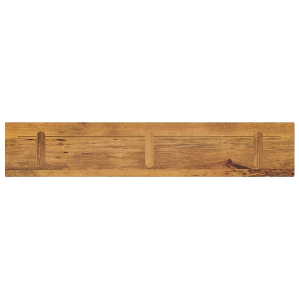 Dessus de table 160x40x2,5cm rectangulaire bois massif manguier - XIOS