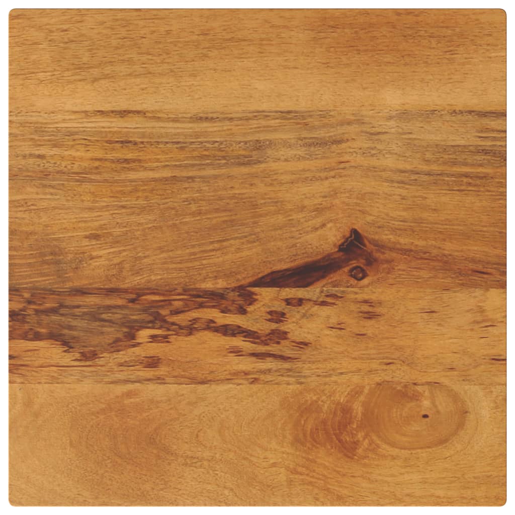Dessus de table 50x50x2,5 cm carré bois massif de manguier Plateaux de table vidaXL