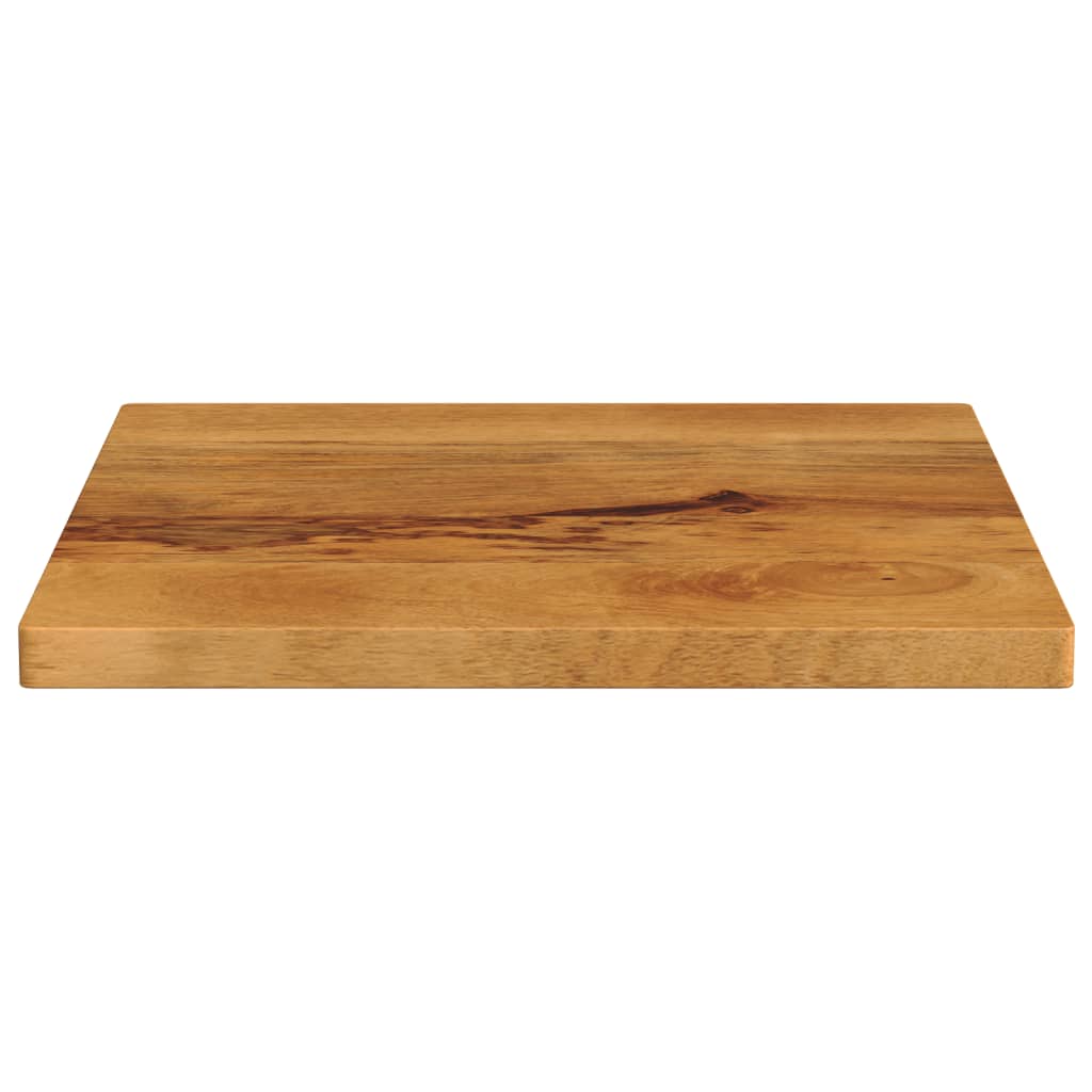 Dessus de table 50x50x2,5 cm carré bois massif de manguier Plateaux de table vidaXL