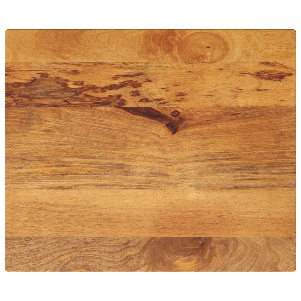 Dessus de table 60x50x2,5 cm rectangulaire bois massif manguier - XIOS