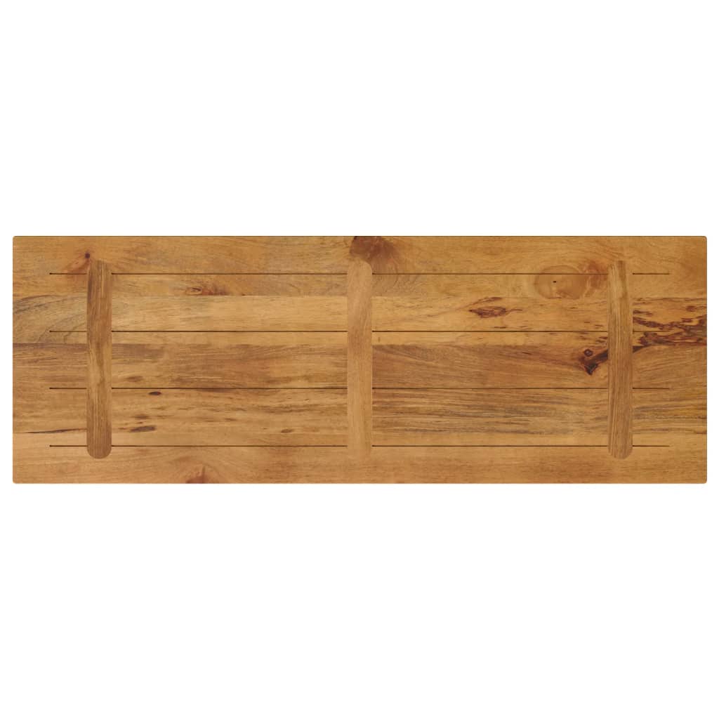 Dessus de table 140x60x2,5cm rectangulaire bois massif manguier Plateaux de table vidaXL