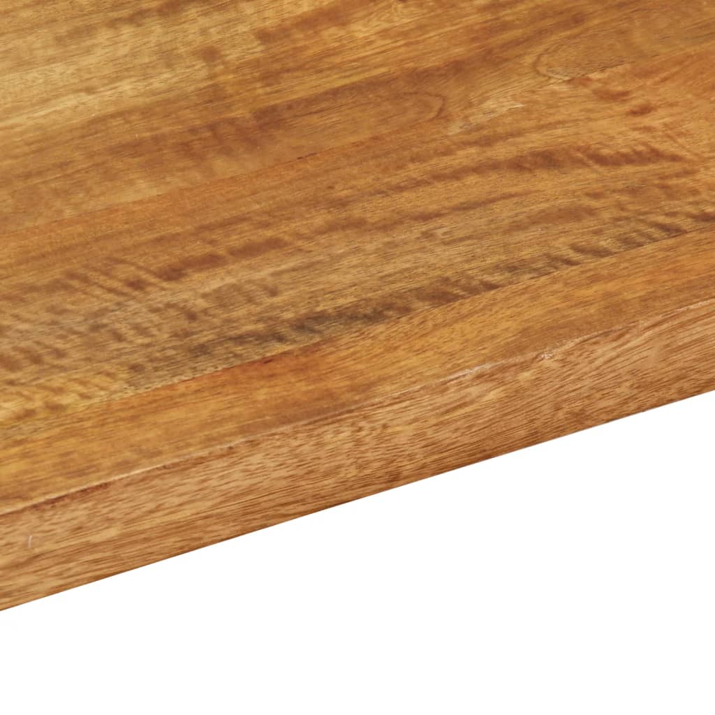 Dessus de table 90x80x2,5 cm rectangulaire bois massif manguier - XIOS