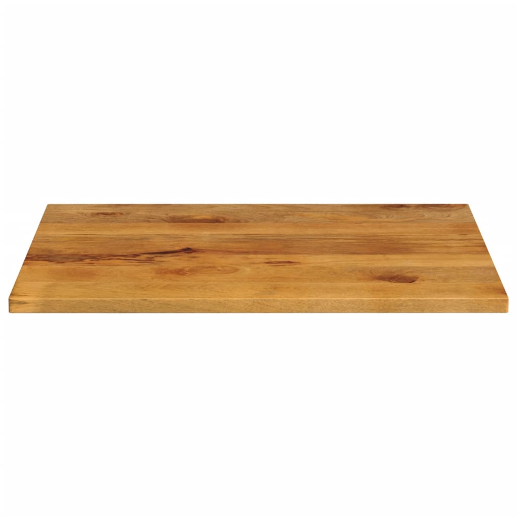 Dessus de table 100x80x2,5cm rectangulaire bois massif manguier