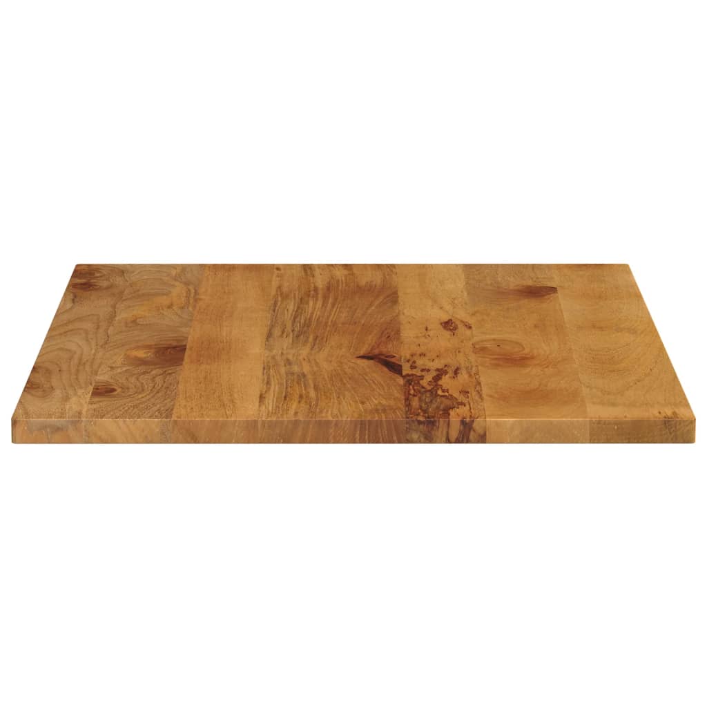 Dessus de table 100x80x2,5cm rectangulaire bois massif manguier