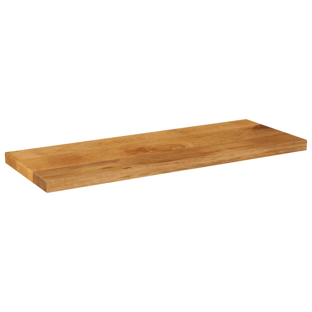 Dessus de table 70x30x3,8 cm rectangulaire bois massif manguier - XIOS