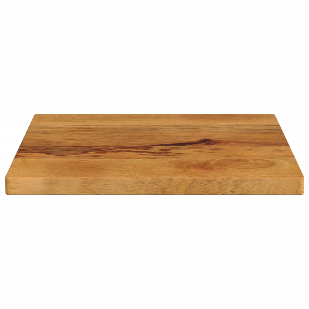 Dessus de table 50x50x3,8 cm carré bois massif manguier - XIOS