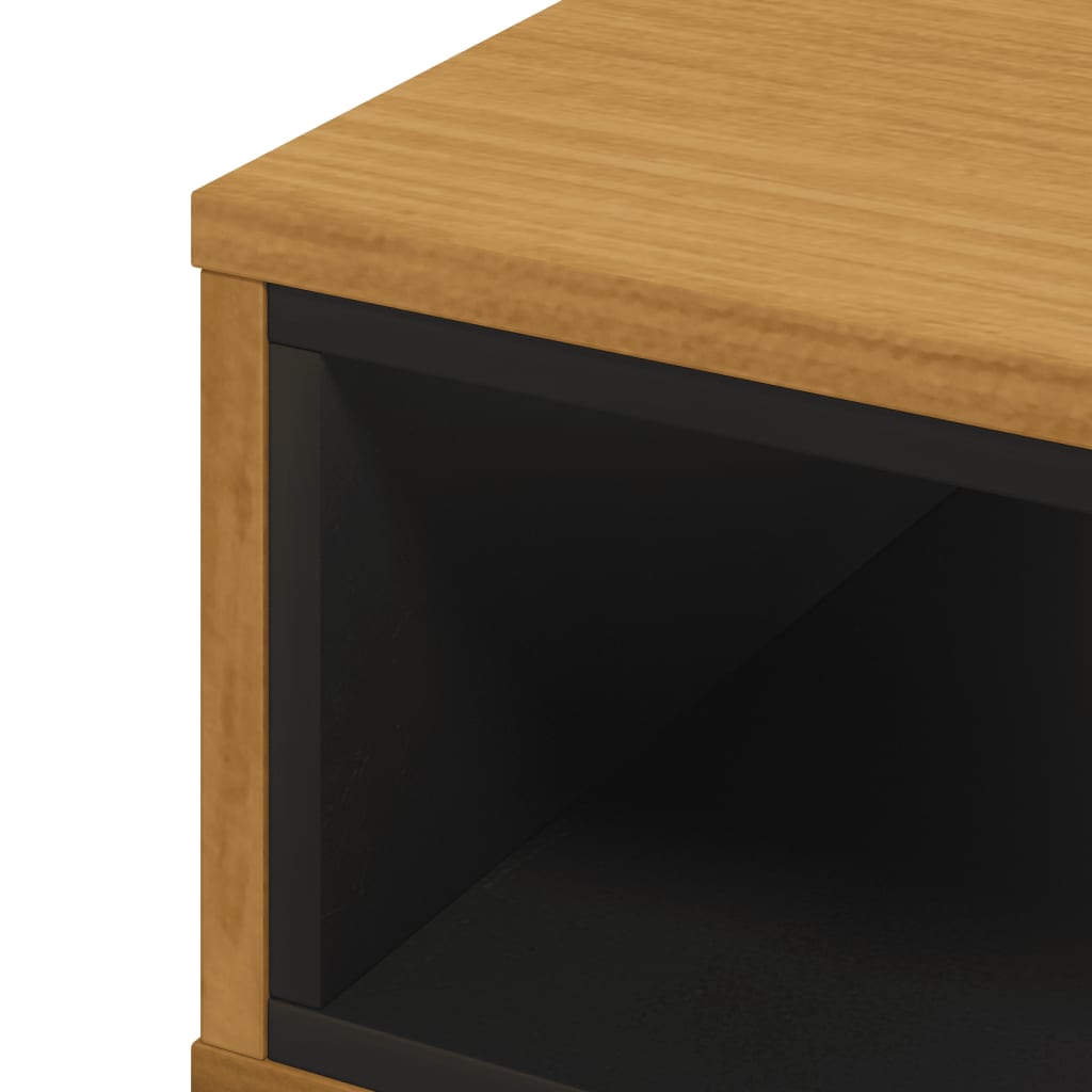 Table basse FLAM 100x50x32,5 cm bois de pin massif - XIOS