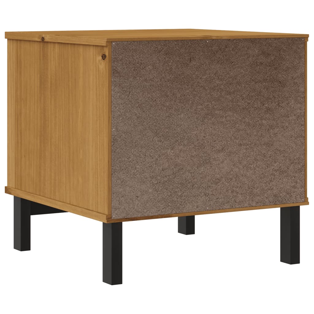 Table d'appoint FLAM 50x50x50 cm bois de pin massif - XIOS