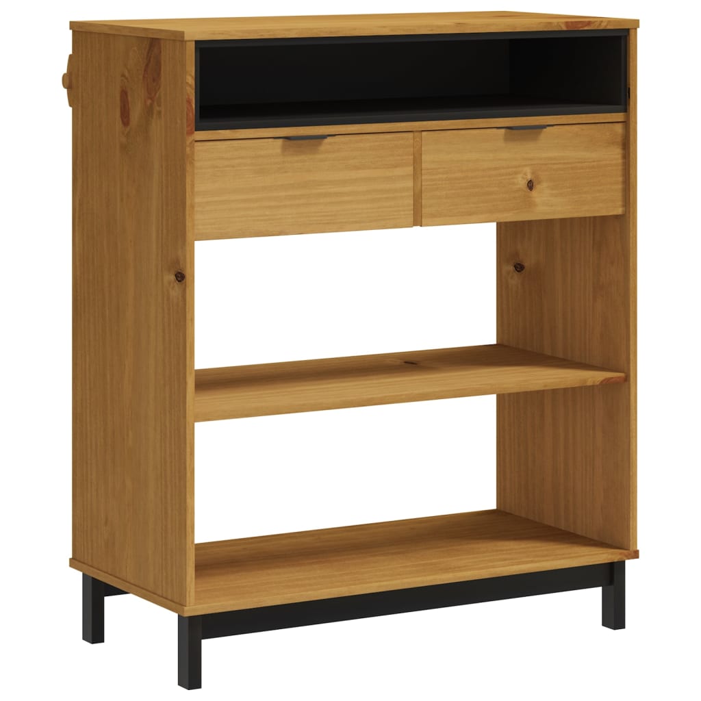 Table de bar FLAM 92x45x110 cm bois massif Pin - XIOS