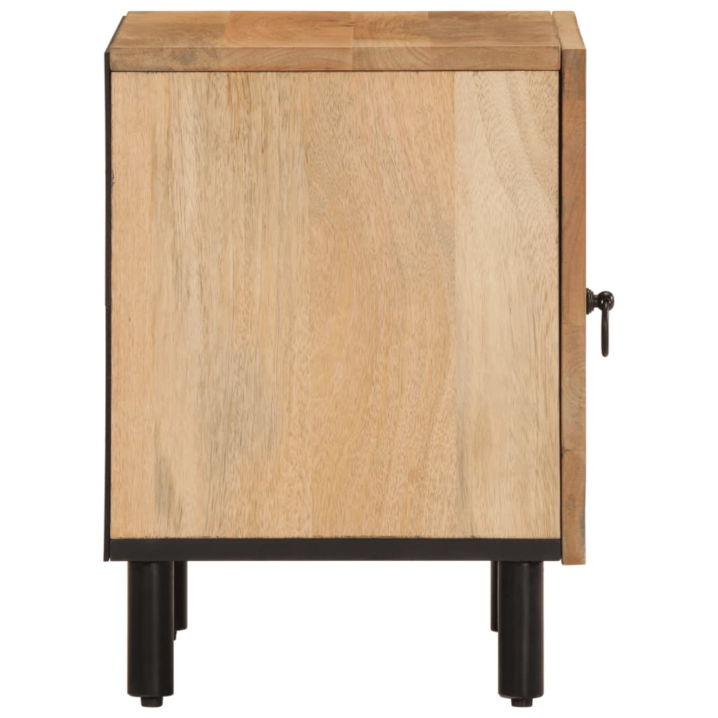 Table de chevet 40x33x46 cm Bois de manguier solide - XIOS