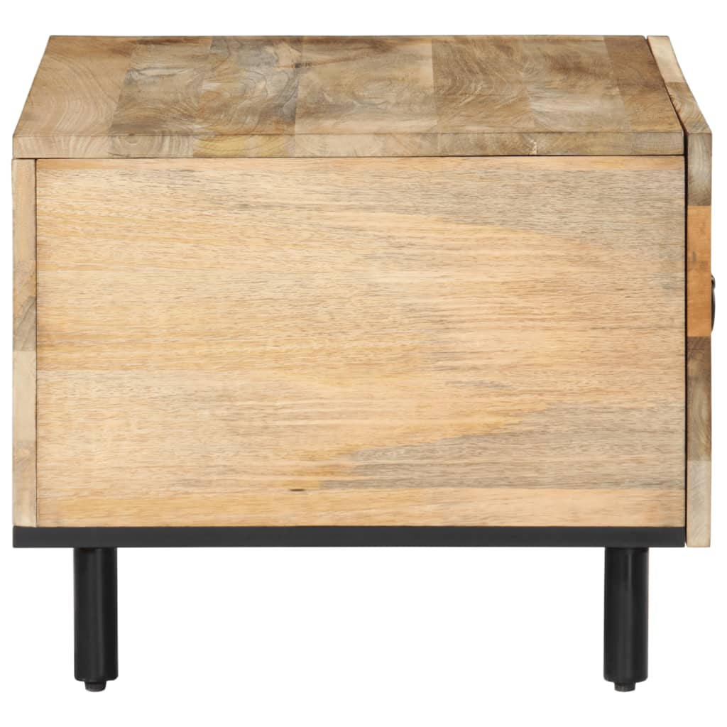 Table basse 80x50x40 cm bois de manguier massif - XIOS