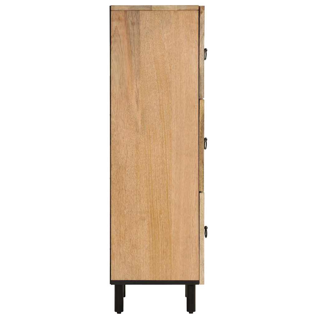 Armoire latérale 40x33x110 cm bois massif de manguier - XIOS